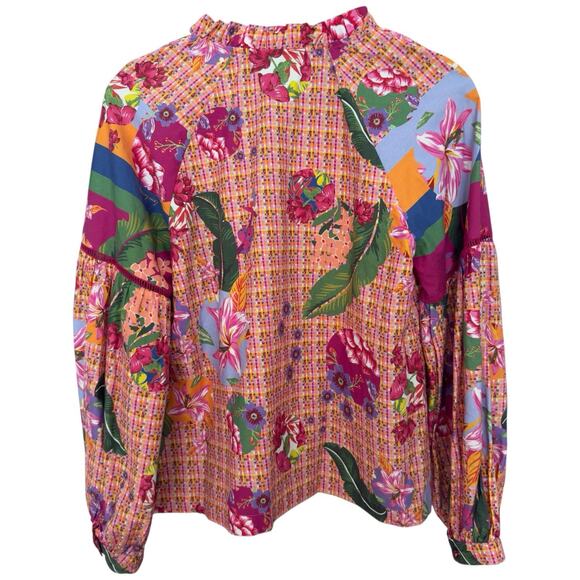 Emily Lovelock Emma Top in Multi Size XS - Picture 9 of 11